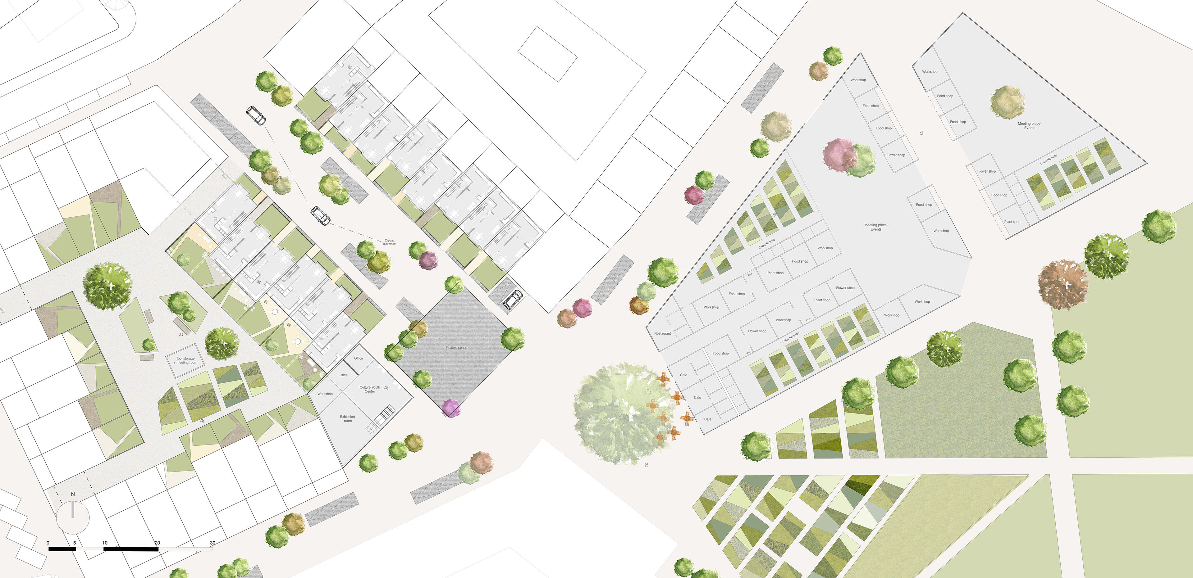 Oxford urban planning design project master plan