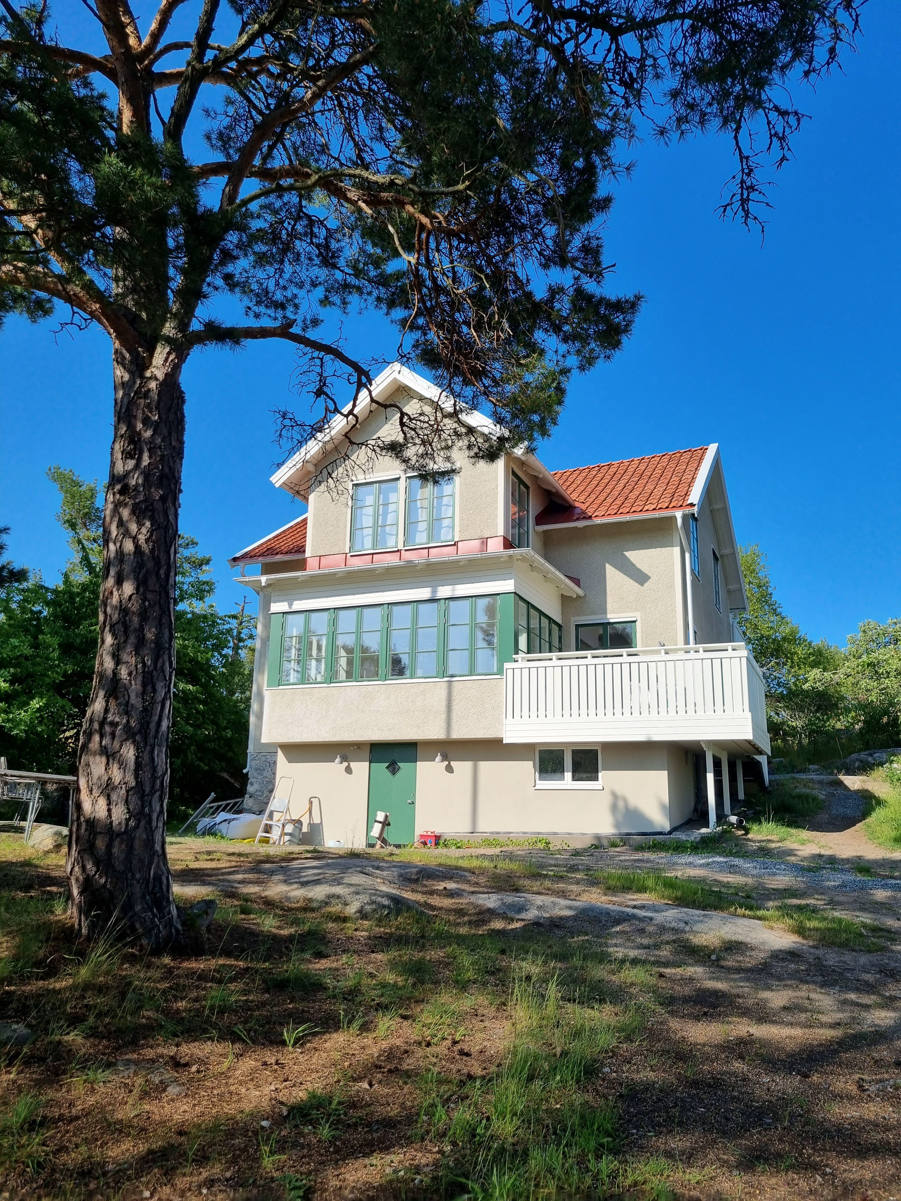 Möja summer house, interior view